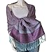 SCARF_TRADINGINC® Paisley Jacquard Pashmina Scarf Wrap Stole