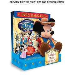 The Three Musketeers - Gift Set with Mickey Mouse Plush
