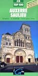 Carte touristique : Auxerre - Saulieu