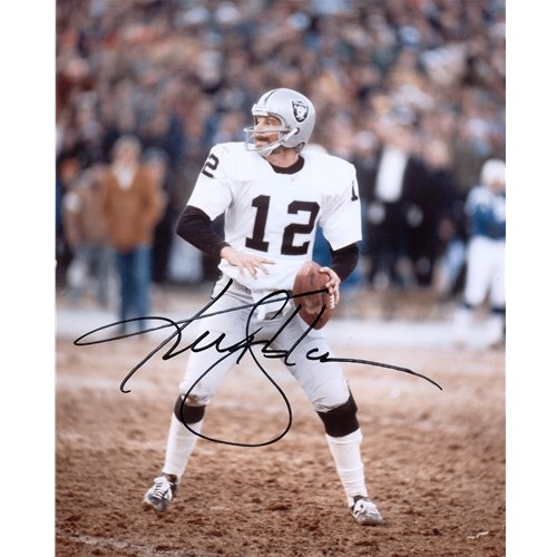 Ken Stabler Autographed Oakland Raiders 8x10 Photo