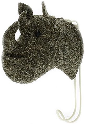 Fiona Walker Rhino Wall Hook-Fiona Walker Animal Hook