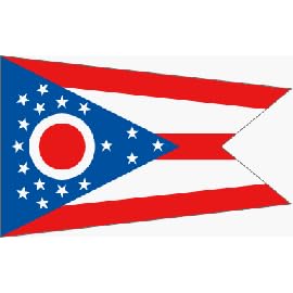 Ohio Nylon flag 3 ft. x 5 ft.