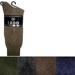 Izod Men's Marled Argyle Socks