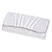 Damara Women's Shiny Pleated Evening Bag