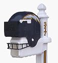 San Diego Chargers Helmet Style Mailbox