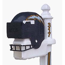 Sports Fan Pole for the Helmet Style Mailbox