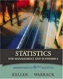 Statistics for Management and Economics, Abbreviated Edition (with CD-ROM and InfoTrac)