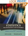 Statistics for Management and Economi...