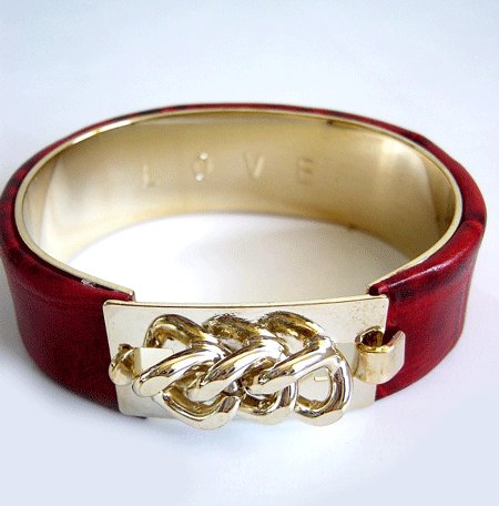 Click here to buy Red Vita Style Cuff Bracelet.