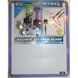 Board Dudes MetaliX Magnetic Dry Erase Board Value Pack - 11 x 14 Inches in Purple