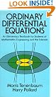 Ordinary Differential Equations