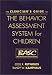 Books : The Clinician's Guide to the Behavior Assessment System for Children (BASC)