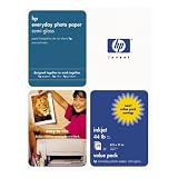 HP Everyday Semi-Gloss Photo Paper - Letter - 8.5' ' x 11' ' - Semi-gloss - 100 Sheet - Photo Paper