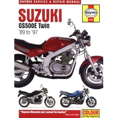 Suzuki GS500E Twin (89-97) Service and Repair Manual (Haynes Service and Repair Manuals)