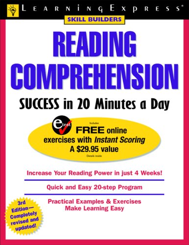 Reading Comprehension Success in 20 Minutes a Day, 3rd Edition (Skill Builders)