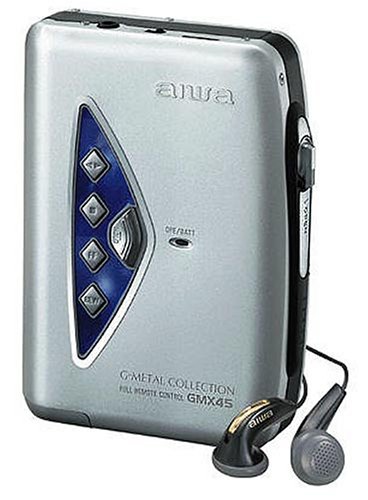 Childrens Toyshop  Electronics : Aiwa HSGMX45 Silver Personal Stereo