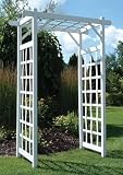 Dura-Trel Cambridge Vinyl Pergola Arbor