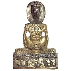 Buddha Figurine Brass Religious Statue