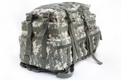 Camouflage Militaire Armée Sac à dos US assault pack 50L MOLLE At Digital