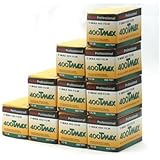 Kodak 400 TMAX Professional ISO 400, 35mm 36 Exposures Black and White Film 10 rolls