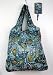 Trendy Shopping Tote Bag - Blue Beige Paisley Pattern (S7)