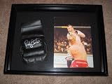 Randy Couture Hand Signed Autographed Glove Shadowboxed UFC