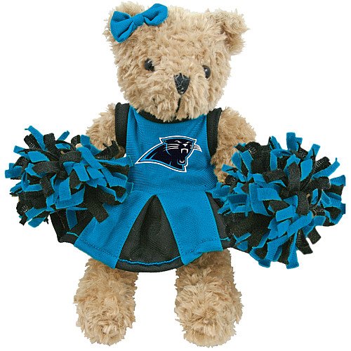 Champion Treasures NFL Carolina Panthers Cheerleader Bear
