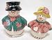 Snow Ladies Ceramic Salt & Pepper Set Snowfall Friends #PA80848