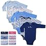 5-Pack Long Sleeve Bodysuits