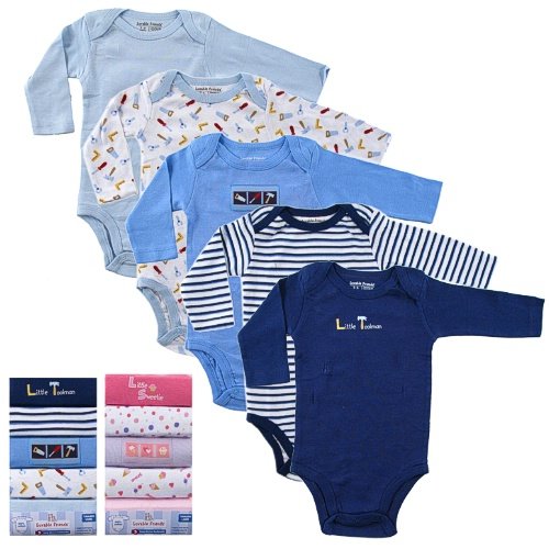 5-Pack Long Sleeve Bodysuits