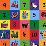 Count with Maisy by Lucy Cousins Number Blocks Multi Fabric