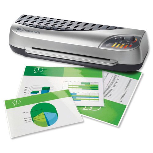 GBC HEATSEAL H425 A3 LAMINATOR SILVER