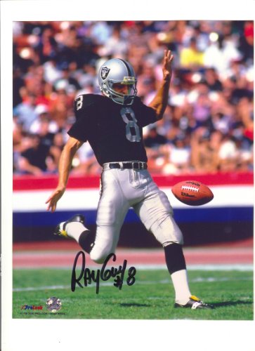 Ray Guy Autographed Oakland Raiders 8x10 Photo
