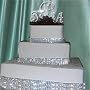 Crystal Cake Ribbon Rhinestone Banding Wedding Cake,1yd