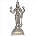 Vishnu Statues Brass Collectibles and Figurines 4.5 x 4.5 x 12 inches (vishnu1084a)