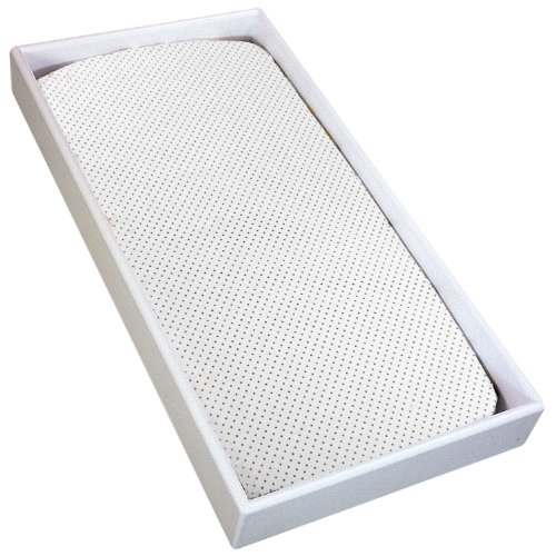 Kushies Change Pad Fitted Sheet, White Dots Amazon.com
