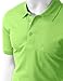 Xpril Men's Pique 180-200 TC Polo Dri Fit Collar Short Sleeve T-Shirt