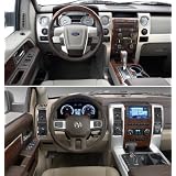 DODGE RAM 1500 2500 3500 2009 2010 2011 2012 SLE SLT R T INTERIOR WOOD DASH TRIM KIT... by Dodge