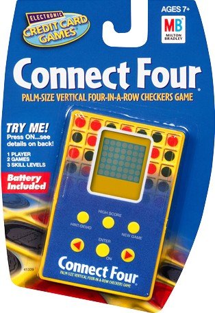 51JXwDABKGL Electronic Connect Four Credit Card Game