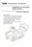 Standard Horizon Owners Manual for GX1265S Intrepid LE