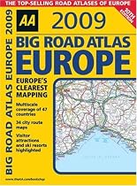 AA Big Road Atlas Europe (AA Atlases and Maps)