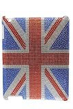 United Kingdom National Flag Bling Rhinestone Case for Apple iPad 2