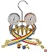 Mountain 8205 R-134a Brass Manifold Gauge Set with Couplers