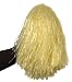Pompon mit Haltegriff in gelb
