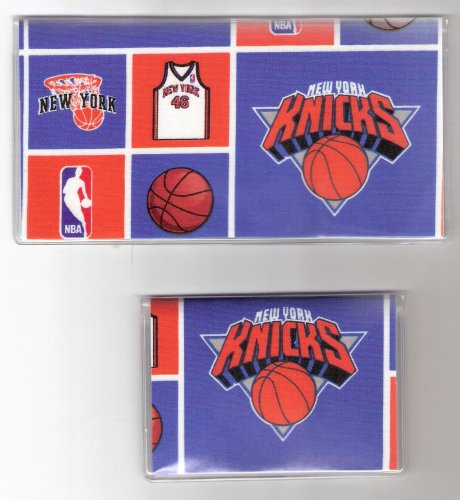 Checkbook Cover Debit Set NBA New York Knicks