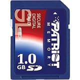 Patriot PSF1G40SD 1 GB 40X Speed SD Card