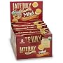 Late July Organic Mini Cheddar Cheese Bite Size Sandwich Crackers, 1.125-Ounce Pouches in 8-Count Boxes (Pack of 4)