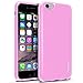 iPhone 6/ 6S Case, Insten [Slim Fit] TPU Case Skin Cover [Anti-Shock Protection] Compatible with Apple iPhone 6/ 6S (4.7) Late 2014 Model, Light Pink Jelly