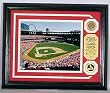 Busch Stadium AUTHENTIC INFIELD DIRT PHOTOMINT - Plaque