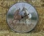 Wild Horses Wall Clock